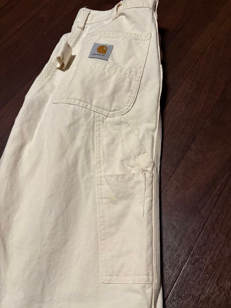 Carhartt カーハートホワイト ワークパンツ ペインターパンツ