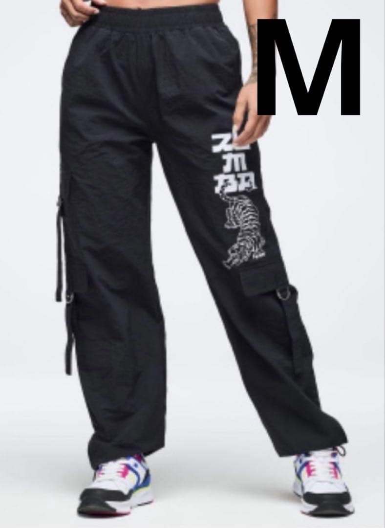 【正規品】ZUMBA カーゴパンツ 虎のグラフィック sizeM