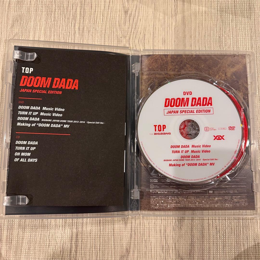 【激レア！初回限定盤】DOOM DADA T.O.P FROM BIGBANG