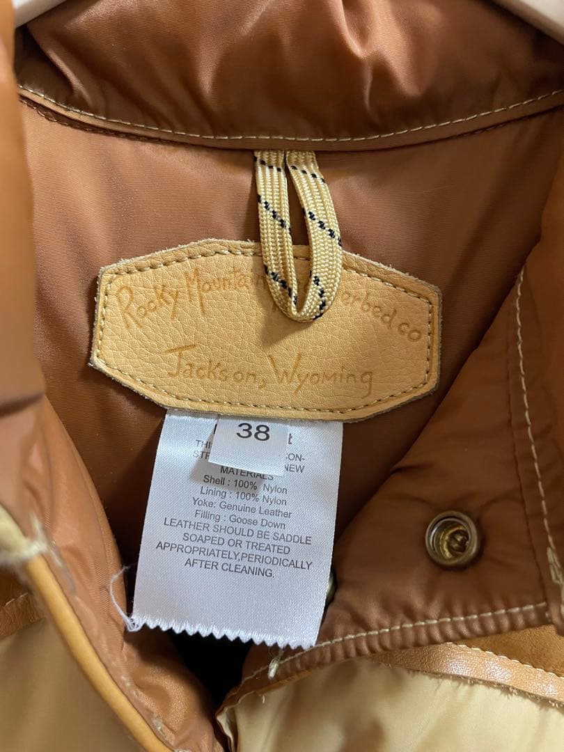 【美品】Rocky Mountain Featherbed ダウンベスト 38