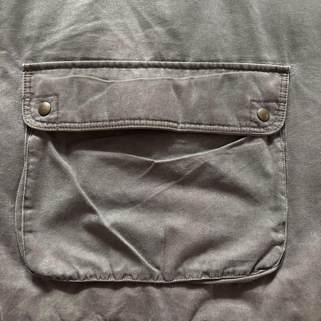 名作　80s Eddie Bauer 黒タグ　ダウンベスト　L vintage