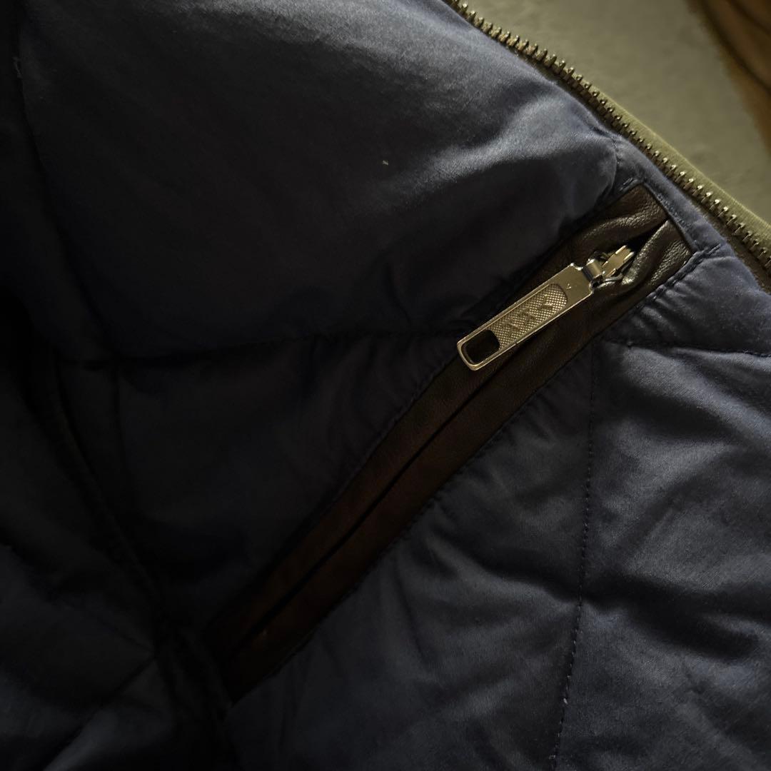 名作　80s Eddie Bauer 黒タグ　ダウンベスト　L vintage