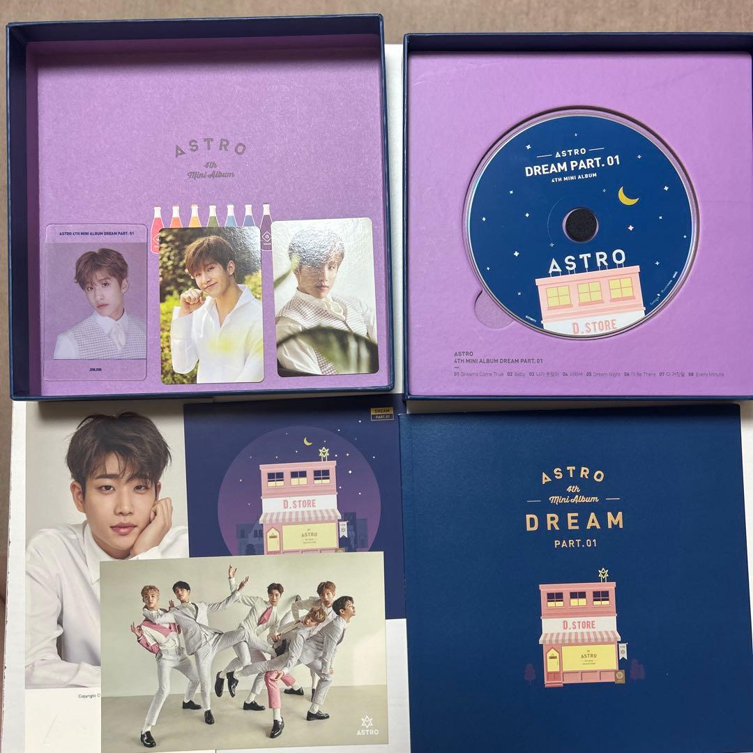 ASTRO 4TH&5TH Dream Partミニアルバムセット 4個
