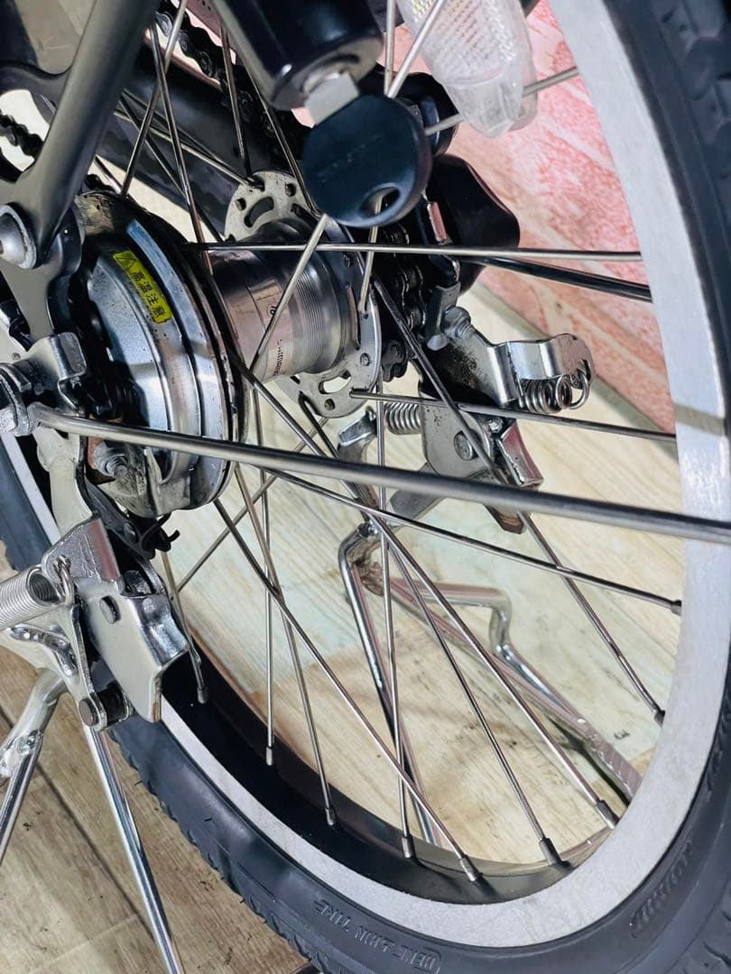 K2155 電動自転車ブリヂストン子供乗せ 20インチ 8.9Ah ブラック