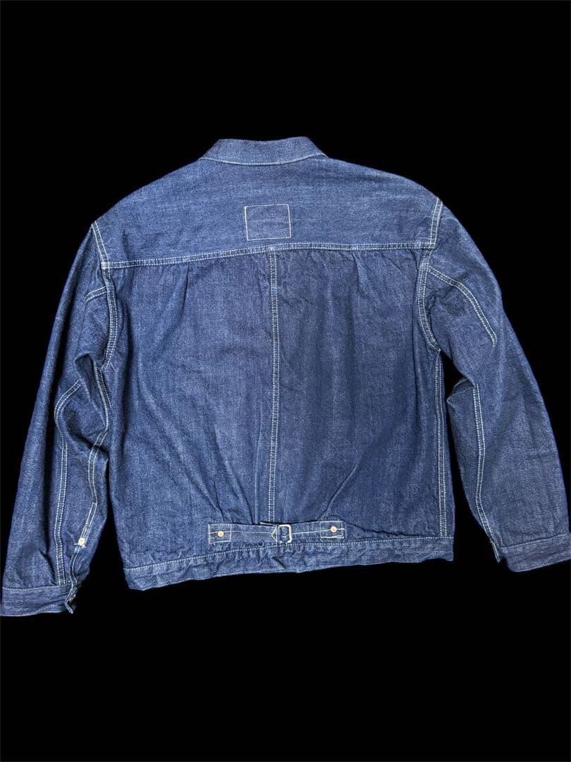 【美品】TCBジーンズ Late S40s デニムジャケット 44 Tバック
