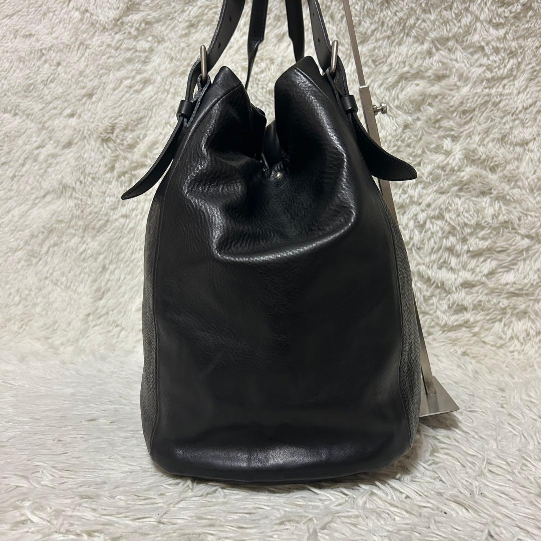 未使用級✨フェリージ 1183 トートバッグ　ビジネスバッグ　レザー　ブラック