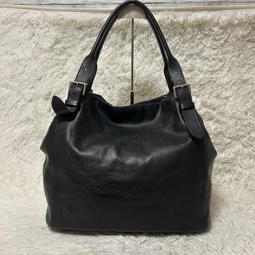 未使用級✨フェリージ 1183 トートバッグ　ビジネスバッグ　レザー　ブラック