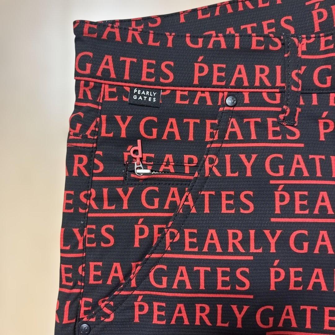 ★新品★PEARLY GATES パーリーゲイツ ロゴプリントパンツ 4