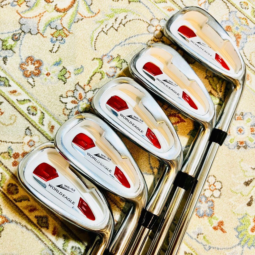 極美品 ワールドイーグル WE-5Z メンズクラブセット フレックスS 初心者