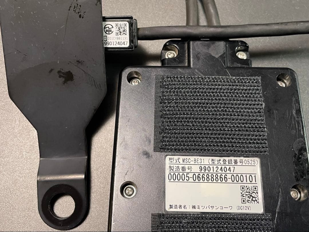バイク用 ETC車載器 ミツバサンコーワ MSC-BE31 アンテナ分離型
