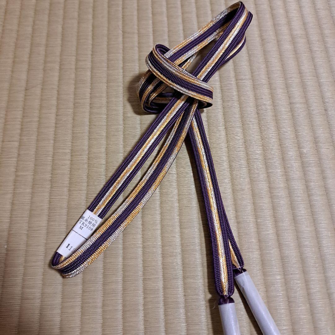 かにゃにゃ　大樋焼茶碗　正絹帯締め、象彦　ウサギ菓子器