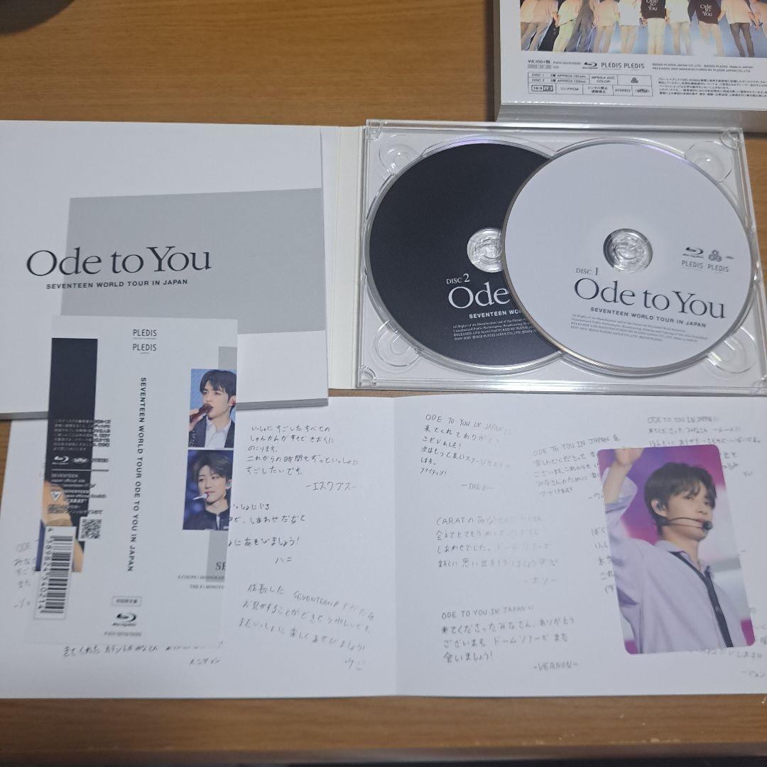 SEVENTEEN seventeen Ode to You ブルーレイ
