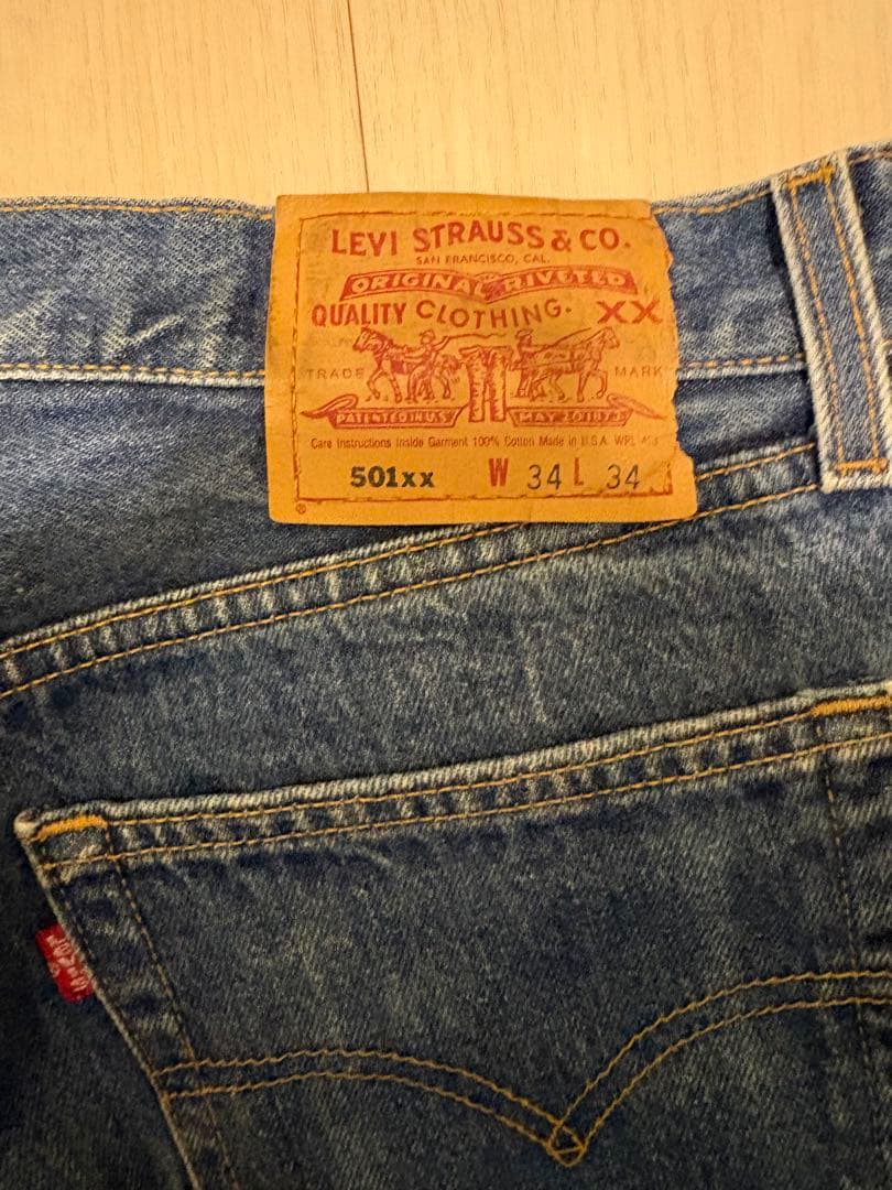 Levi's 501xx W34 L34 02年製　usa製