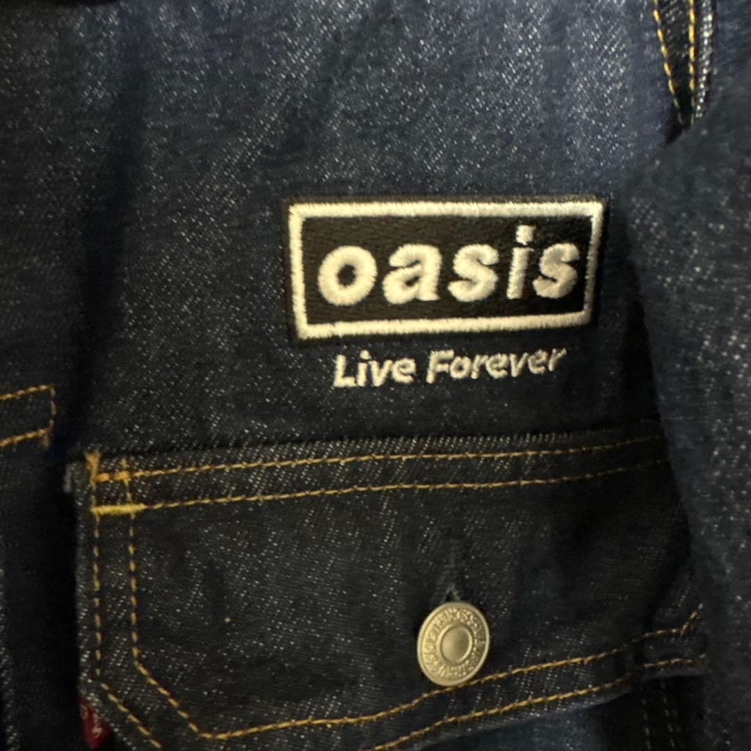 oasis Live Forever デニムジャケット Mサイズ