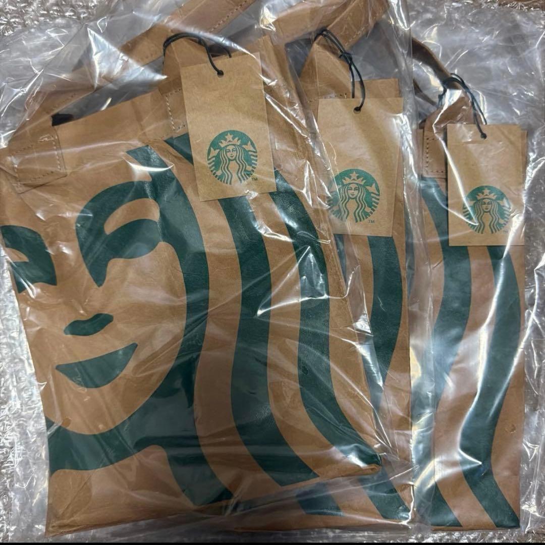 スターバックス クラフトペーパーショッパー S
