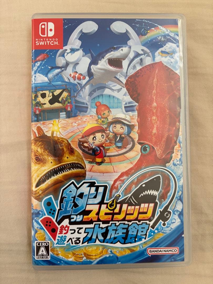 釣りスピリッツ 釣って遊べる水族館 + コントローラー2個