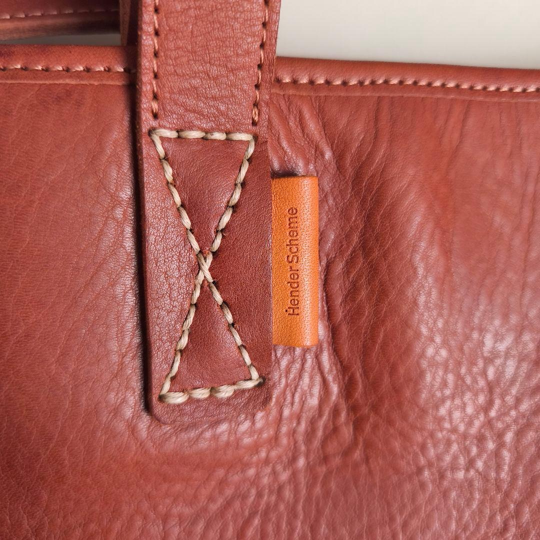 【希少】Hender Scheme leather core tote ブラウン