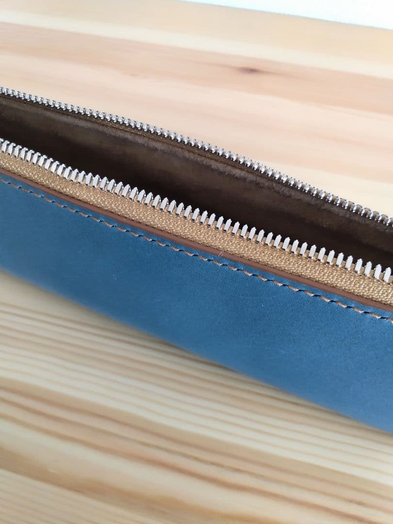 ペンケース　ハンドメイド　牛革