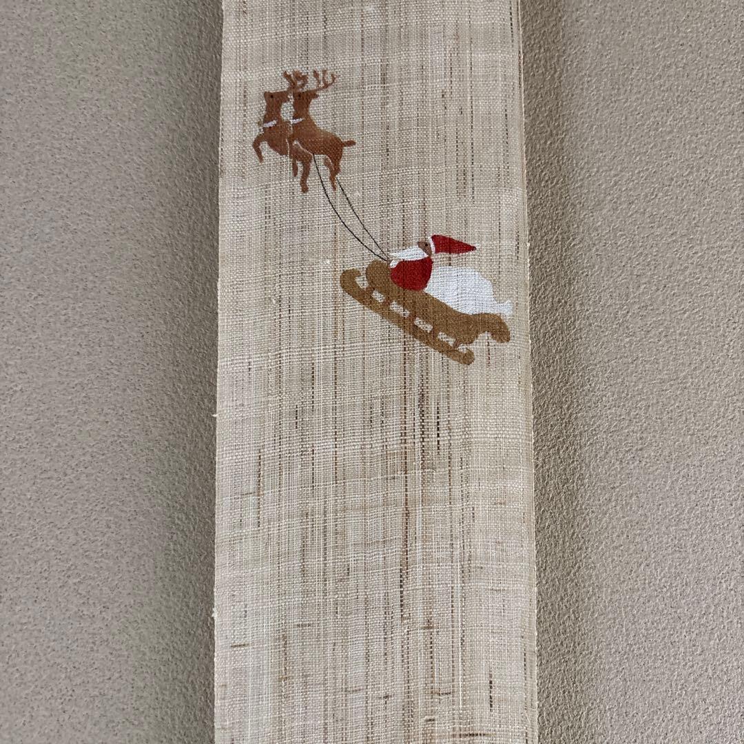 クリスマスリネンタペストリー