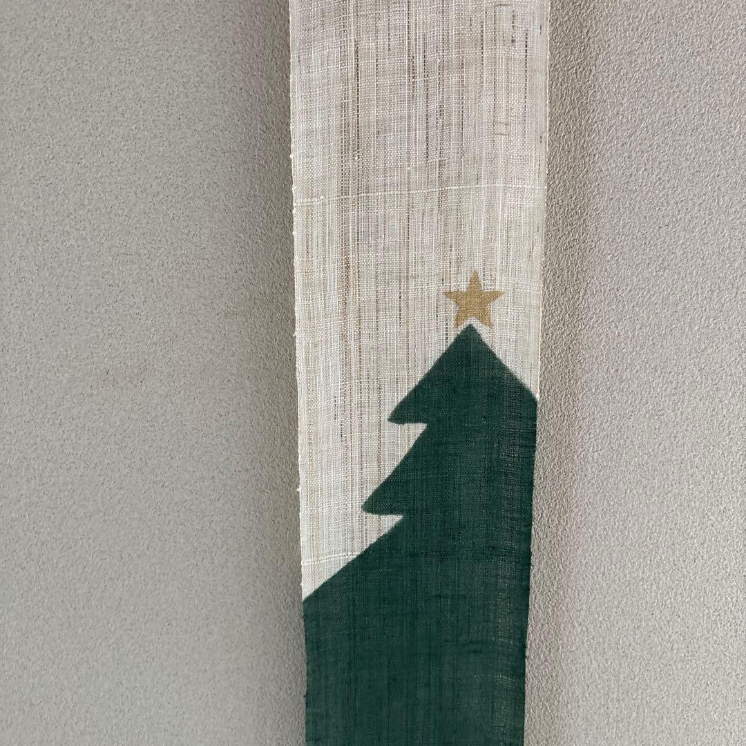 クリスマスリネンタペストリー