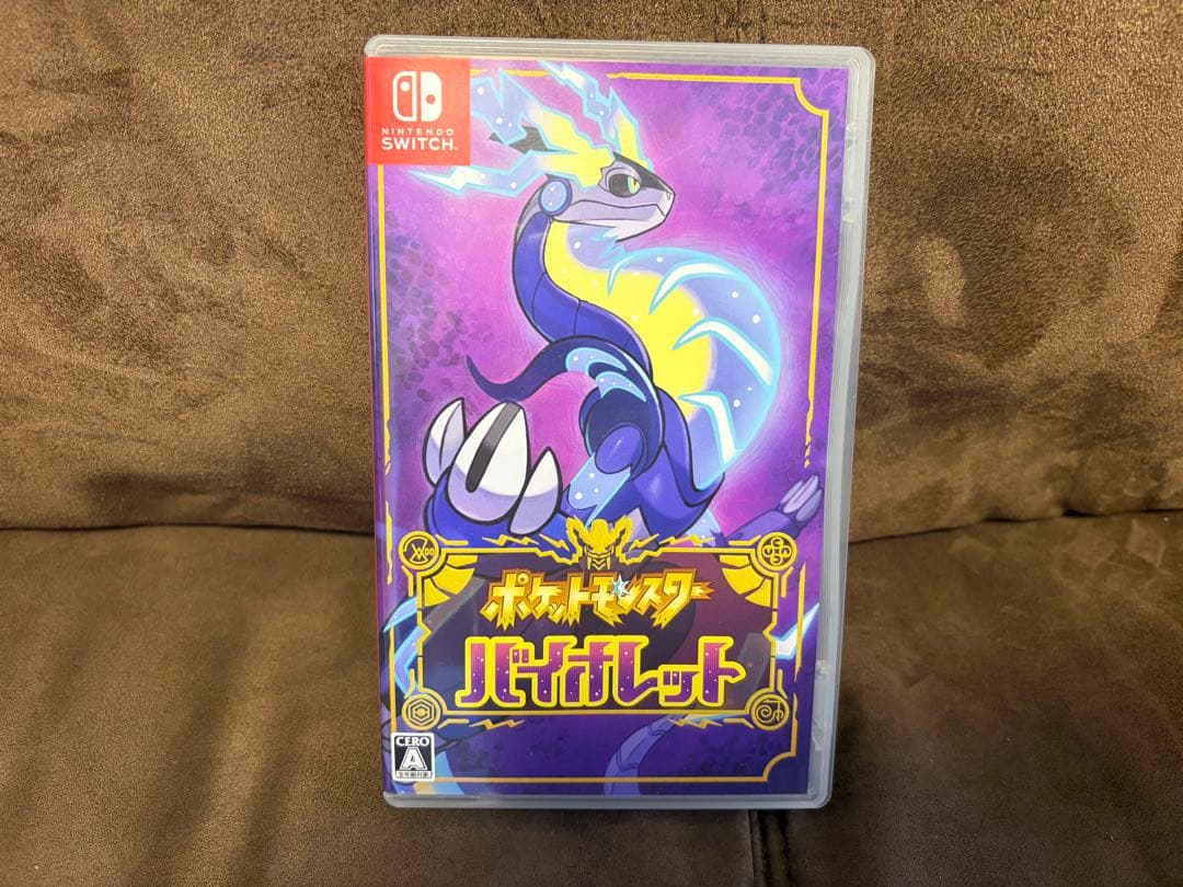 【箱付美品】Switch ポケットモンスター スカーレット・バイオレット 2本組