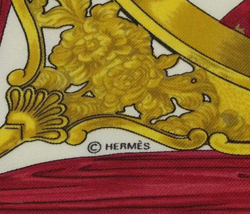 Hermès エトリエール シルクミニスカーフ