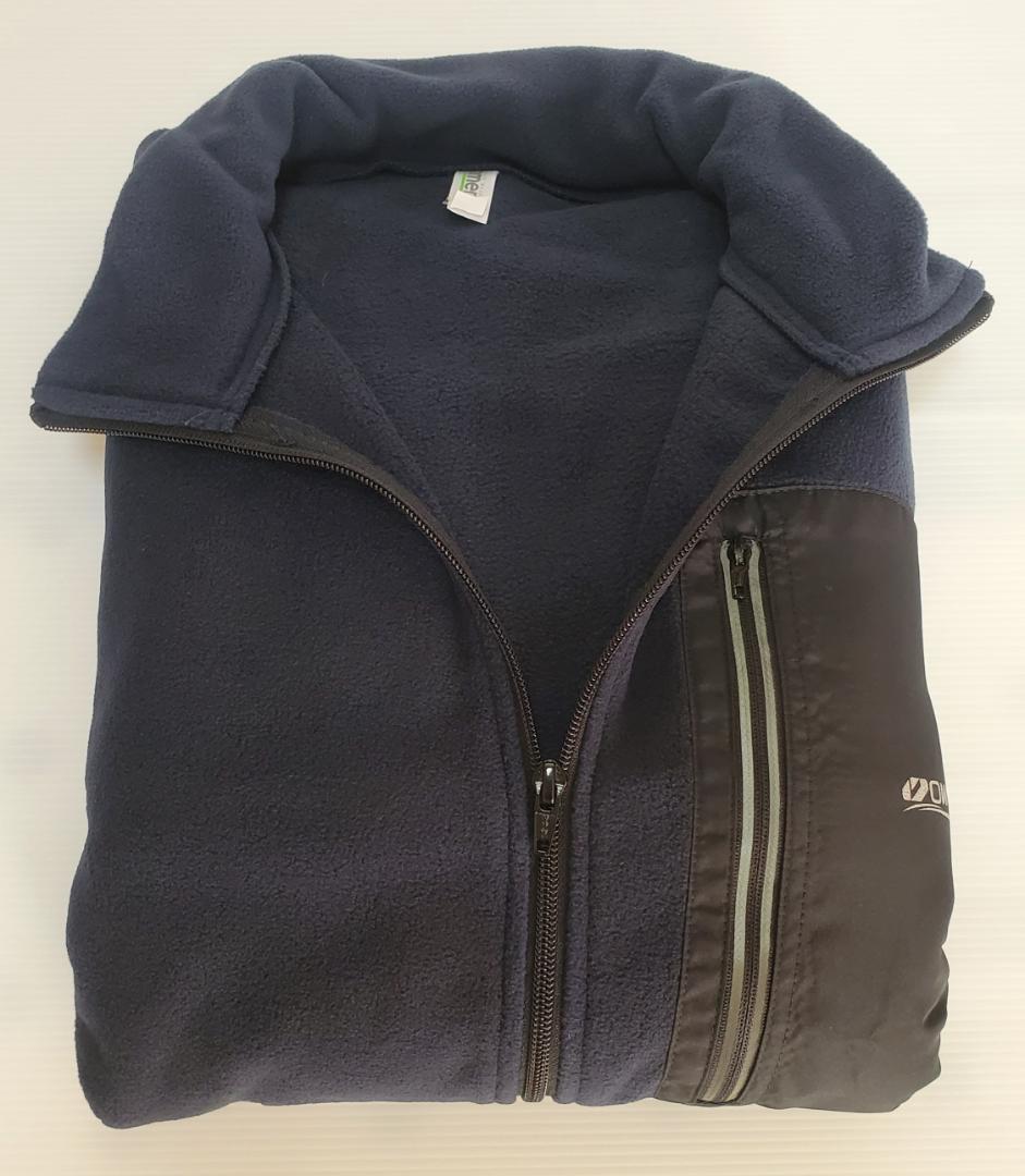 釣具 オーナー フリース ジャケット トレーナー ネイビー Lサイズ 非売品