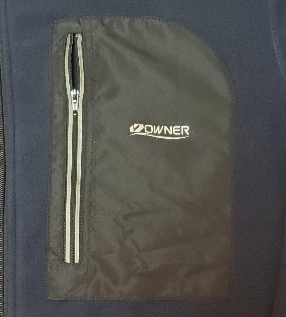 釣具 オーナー フリース ジャケット トレーナー ネイビー Lサイズ 非売品