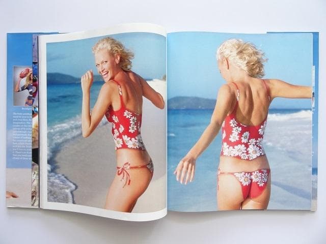 洋書◆水着 ボディペイント写真集 本 スポーツ・イラストレイテッド