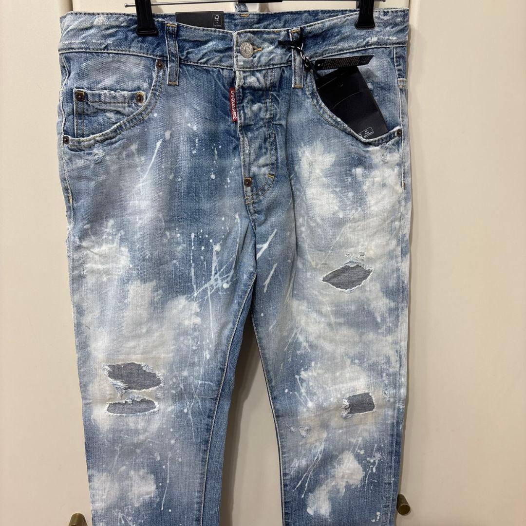 DSQUARED2 スプラッシュ加工　SKATER JEAN