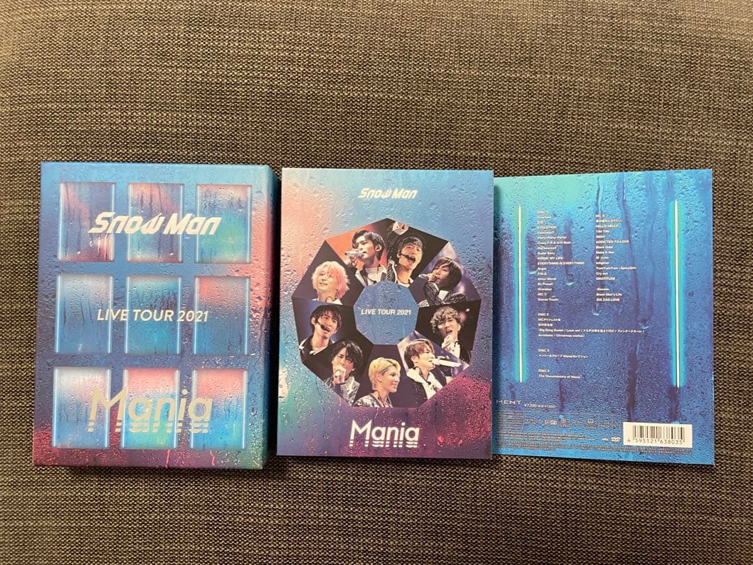 【DVD】初回  Man LIVE TOUR 2021 Mania