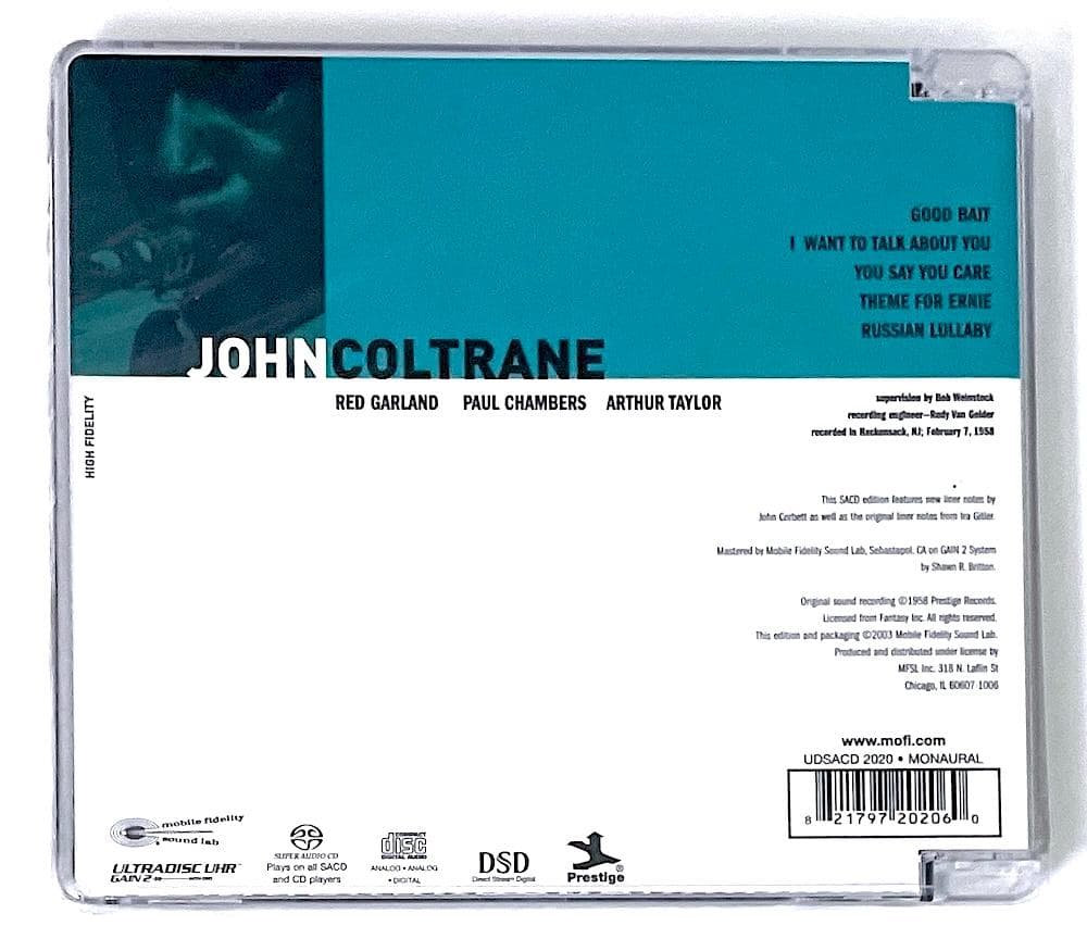 新品未開封 廃盤 SACD JOHN COLTRANE SOULTRANE
