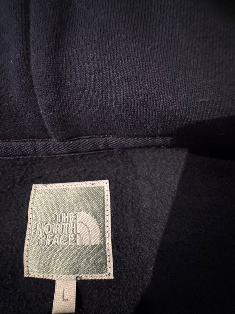 【美品】THE NORTH FACE ネイビー フルジップパーカー