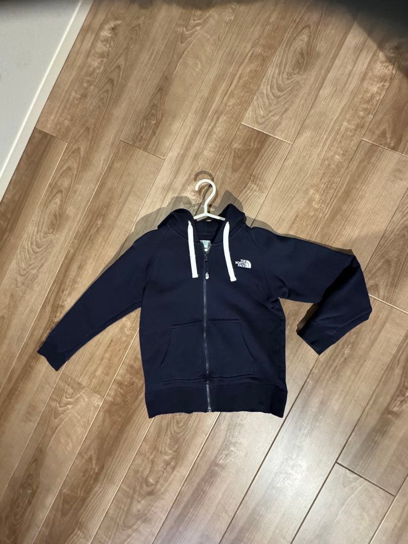 【美品】THE NORTH FACE ネイビー フルジップパーカー