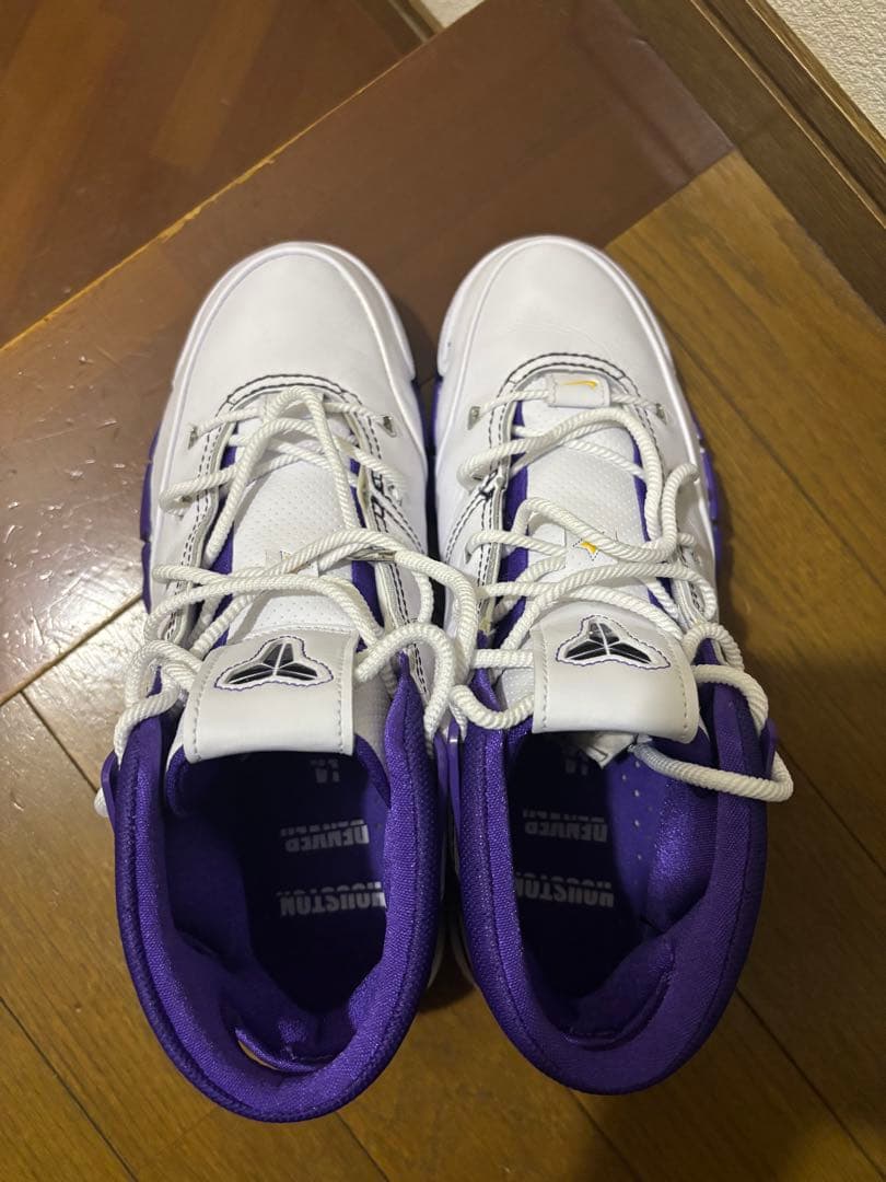 Nike Kobe1 PROTRO バスケットシューズ ホワイト/パープル