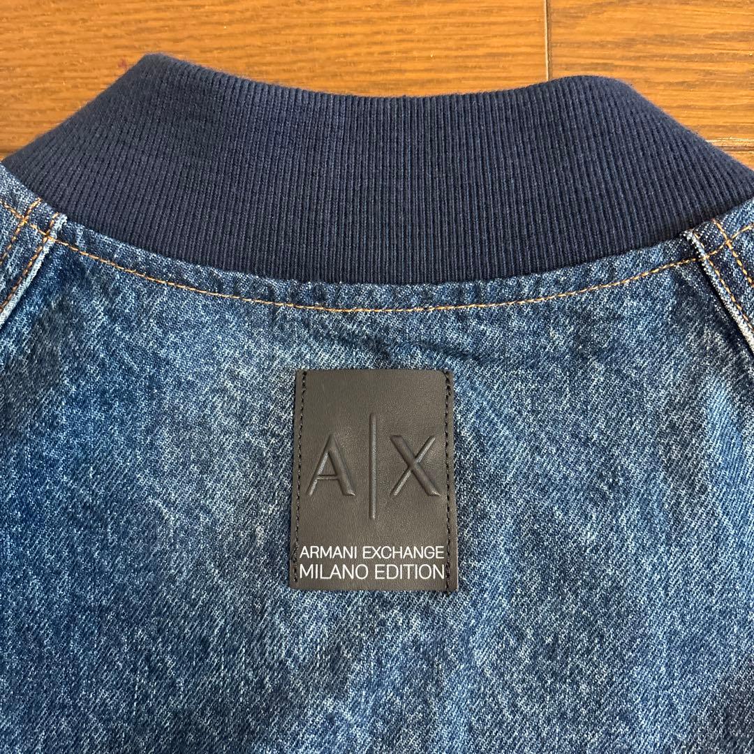 【新品】AXアルマーニエクスチェンジ　デニムブルゾン