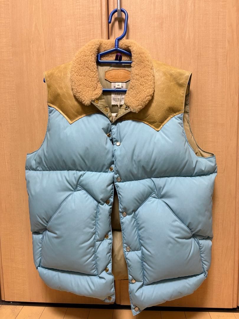 ROCKY MOUNTAIN × WAREHOUSE ダウンベスト 40 未使用