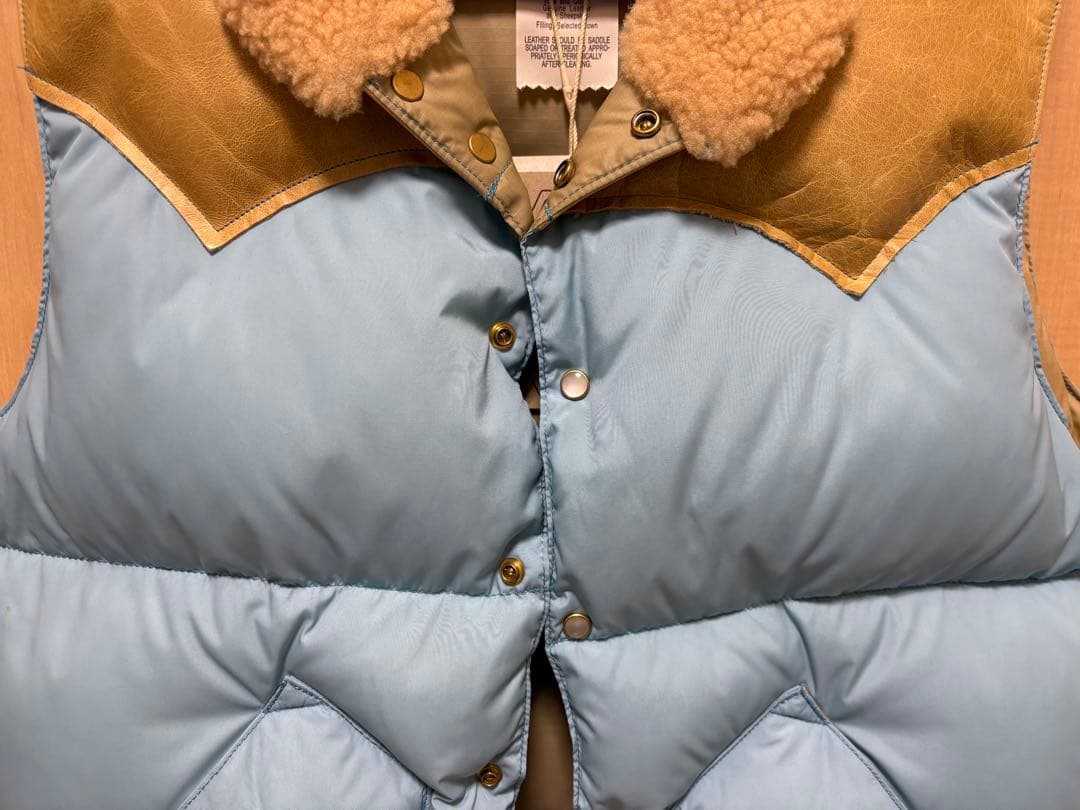 ROCKY MOUNTAIN × WAREHOUSE ダウンベスト 40 未使用