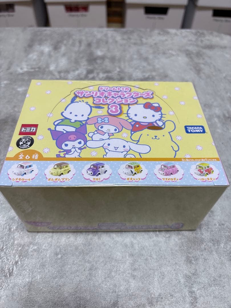ドリームトミカ サンリオキャラクターズコレクション 3 BOX 6個入