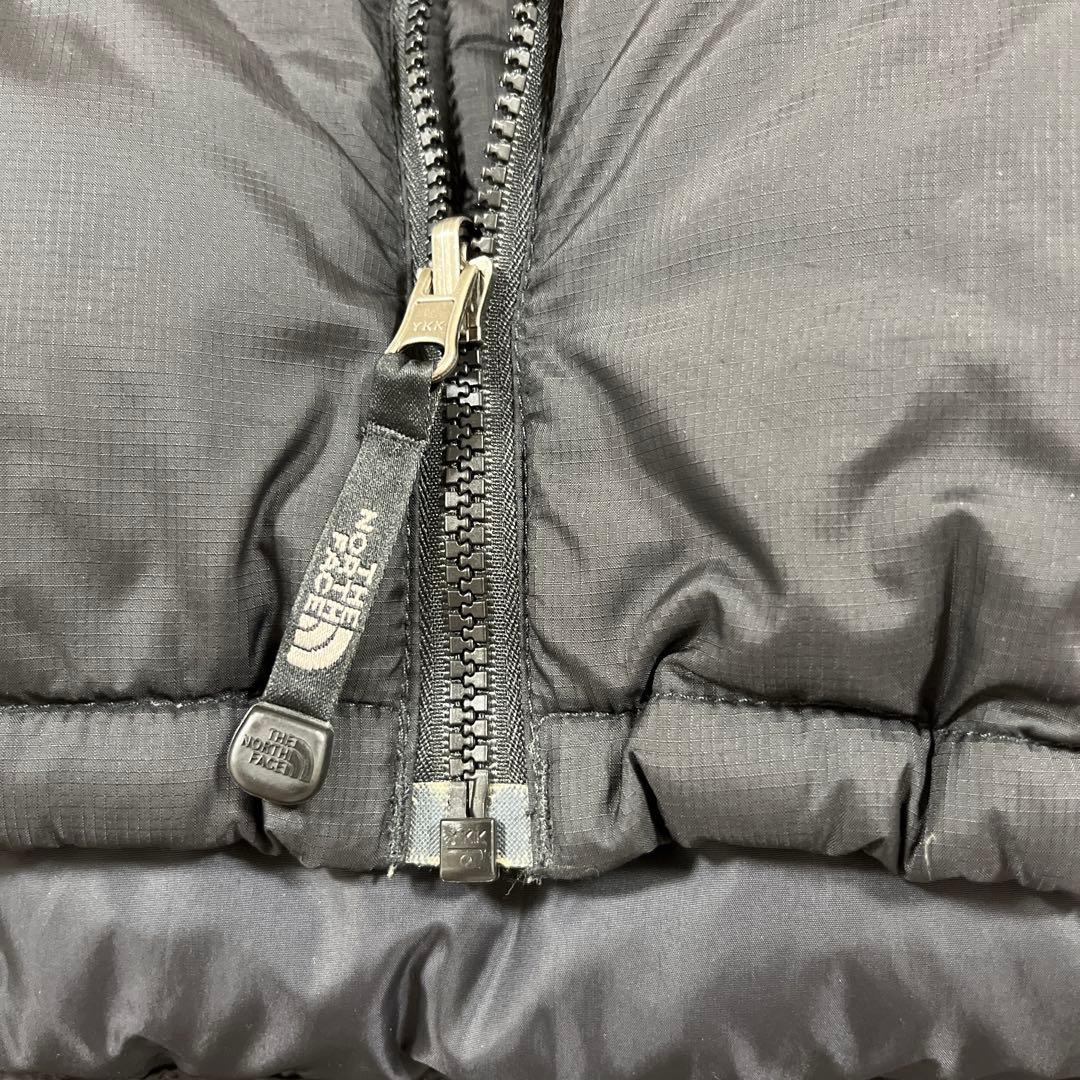 【希少】 THE NORTH FACE ダウン ベスト Sサイズ センターロゴ