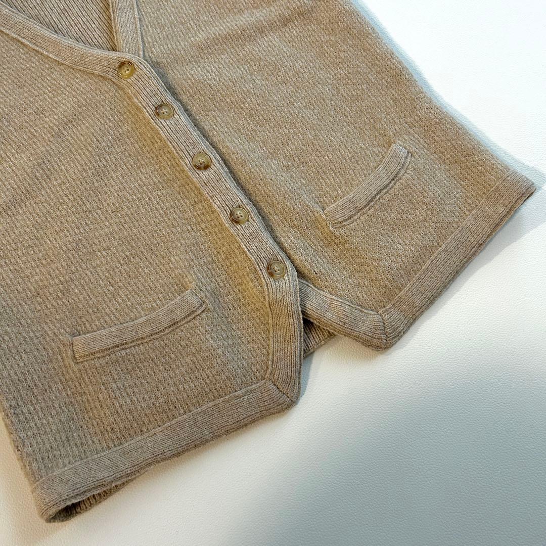 美品✨RALPH LAURENメリノウール×カシミヤ ニットベスト