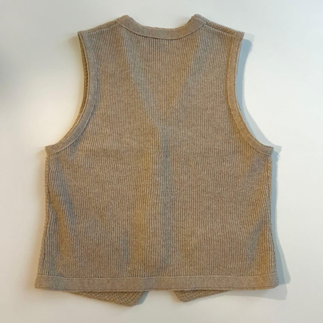 美品✨RALPH LAURENメリノウール×カシミヤ ニットベスト