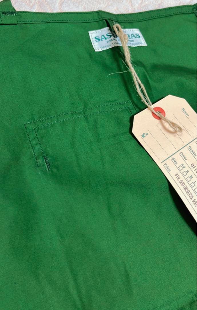 エプロン・三角巾 SASSAFRAS Feel Sun Half Landscaper Apron