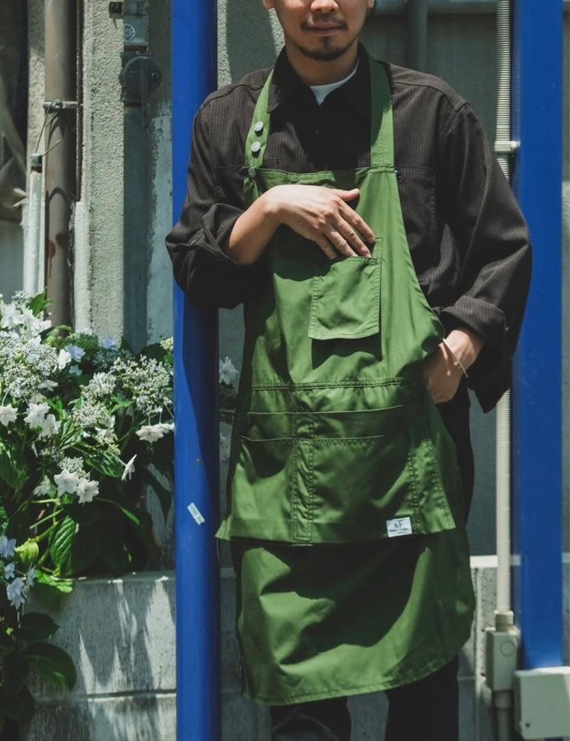 エプロン・三角巾 SASSAFRAS Feel Sun Half Landscaper Apron