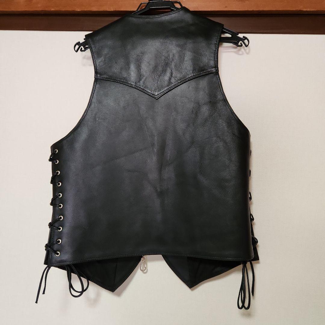 新品未使用　FreedomLeather　PV11　カウレザーベスト