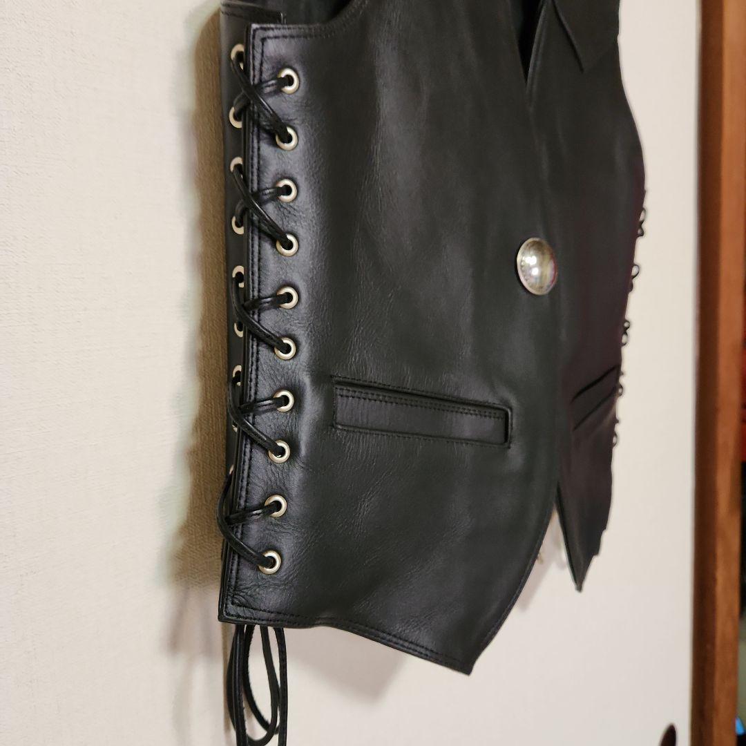 新品未使用　FreedomLeather　PV11　カウレザーベスト
