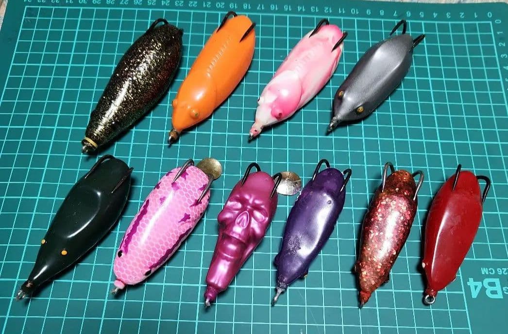 ハネクラ　マッスルベイト他　フロッグ10個セット　雷魚　ライギョ