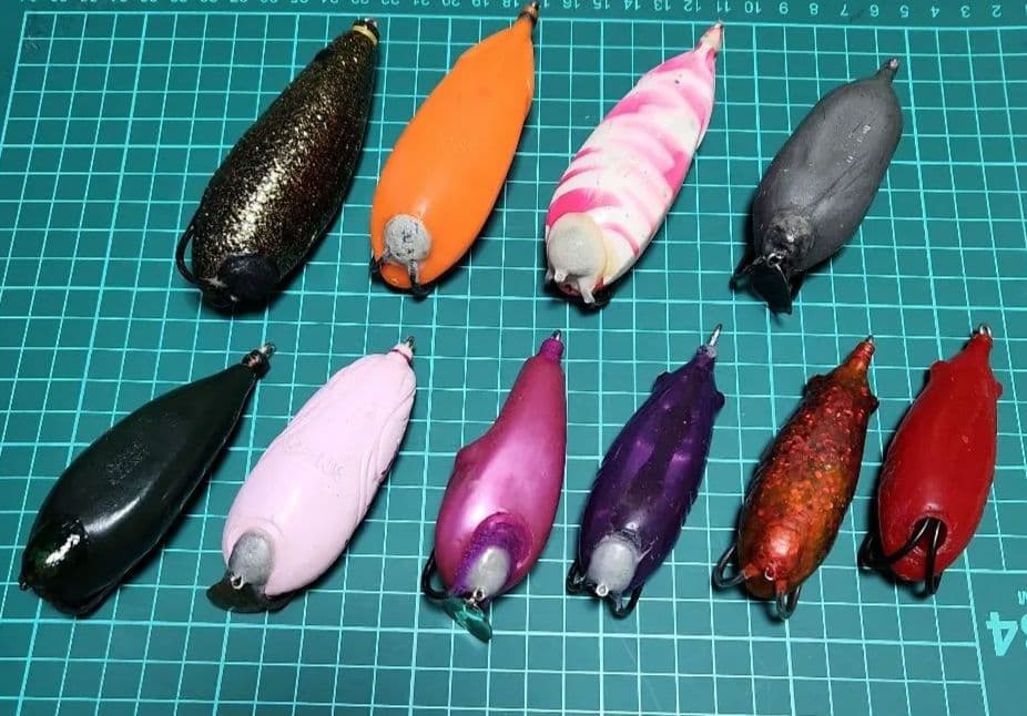 ハネクラ　マッスルベイト他　フロッグ10個セット　雷魚　ライギョ