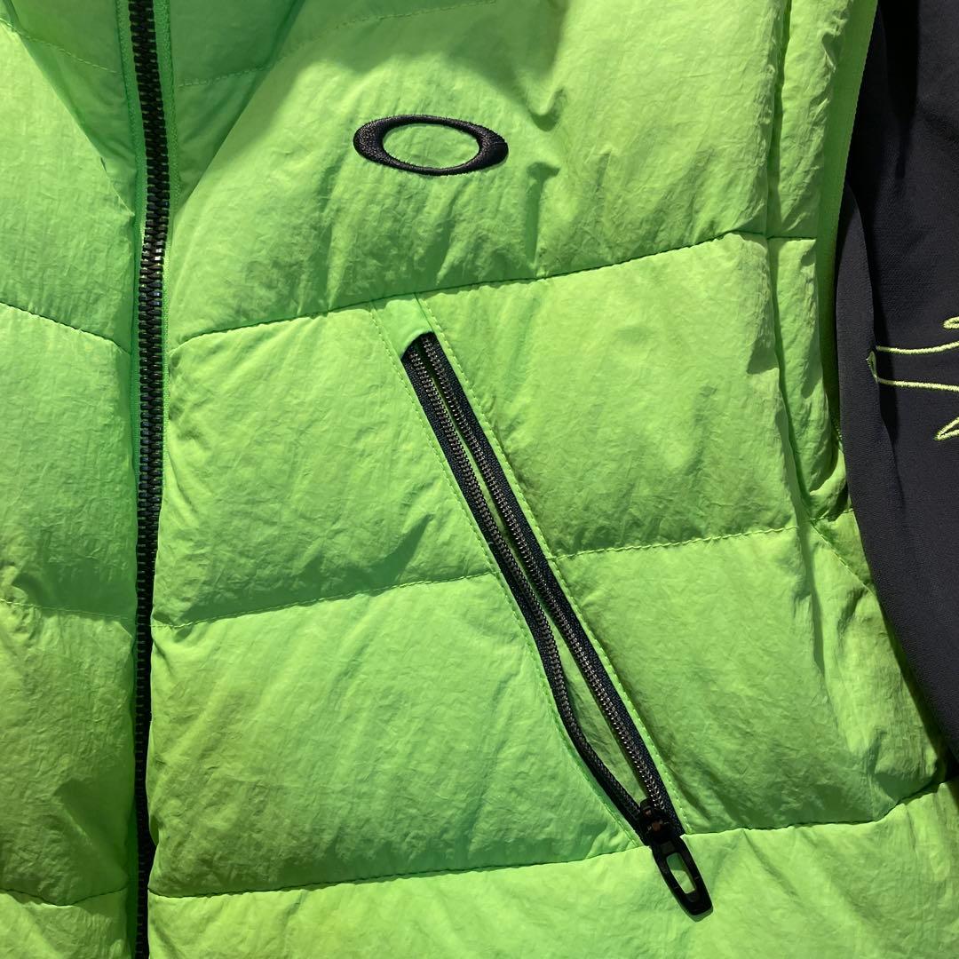 h*i様 Oakley ライムグリーン ダウンジャケット