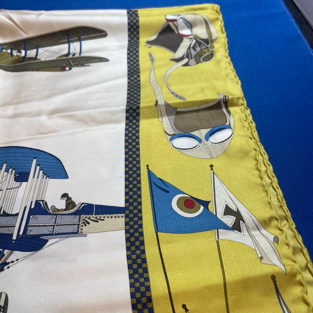 L*a様 OLD GUCCI グッチ レアアイテム 飛行機 戦闘機 ストール